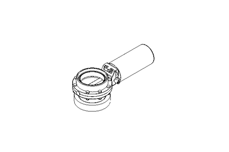 Butterfly valve B DN100 MVL AA E