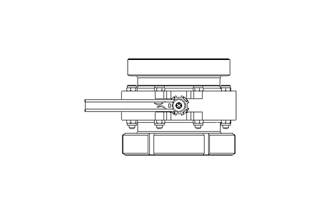 Дисковый клапан B DN150 MVL MA E