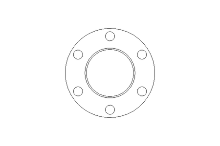 APV-Flansch ohne Nut PN25 DN65