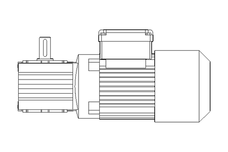 Moteur réducteur 0,37kW 323 1/min