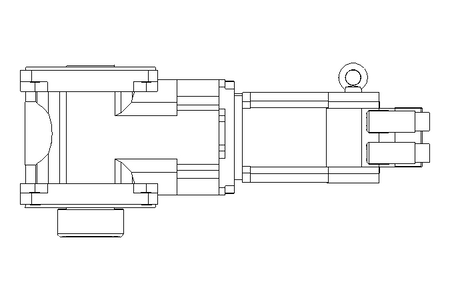 Motor redutor de engren conicas 9,4Nm