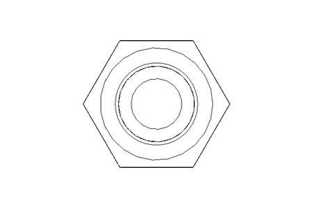 Hexagon screw M6x75 A2 70 ISO4014-KLF