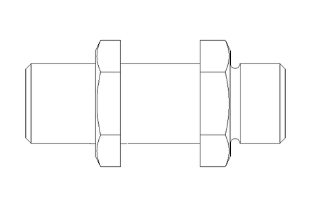 Passaparete L 10/10 Niro DIN2353