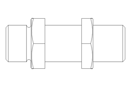 Passaparete L 10/10 Niro DIN2353