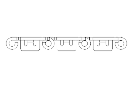 Catena a cerniera SSC8811B-3,5IN B=88,9