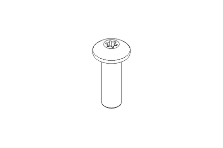 Flat head screw M5x16 A2 Withoutstandard