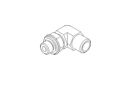 Winkelverschraubung L 6 G1/8" St-Zn