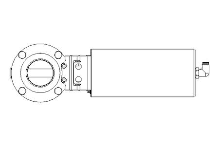 Butterfly valve B DN050 WVW NC E EX