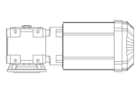 Motorreductor 0,55kW 88 1/min