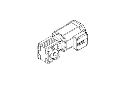 Motor de engren. angular 0,55kW 50 1/min