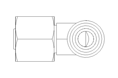 Racor roscado acodado 8 M14x1,5 1.4571