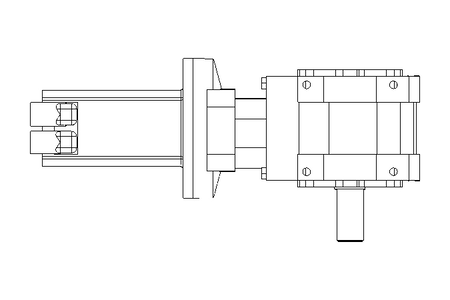 Spiroplangetriebemotor 2,9 Nm