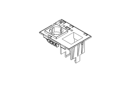 Placa frontal do modulo MSDD Europaver.