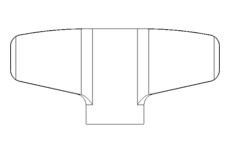 Flügelmutter M8x15 Edelstahl