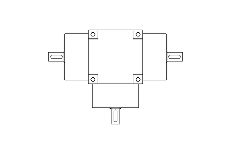 Kegelradgetriebe KSZ-5-T-1:1-So