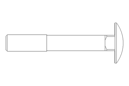 Tor. cab.red. cuell.cuad. M12x80 DIN603