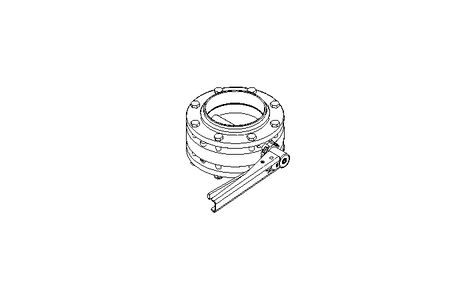 Scheibenventil B DN100 FVF MA F