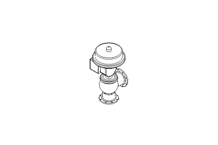 V. modulante R DN100 KV100 10 NC F