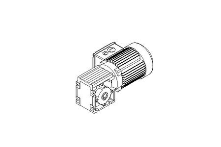 Gear motor 0.12kW 198 1/min