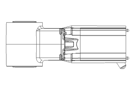 Kegelradgetriebemotor 12 Nm