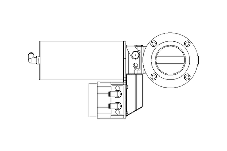 Válvula borboleta BR DN065 FVF NC E