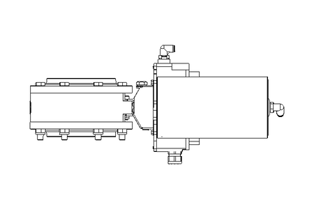 Butterfly valve BR DN125 FVF NC E