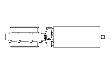 Scheibenventil B DN100 CVC AA H