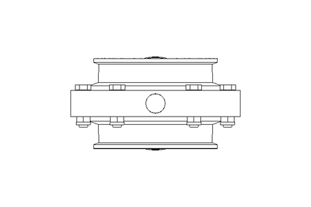 Scheibenventil B DN100 CVC AA H