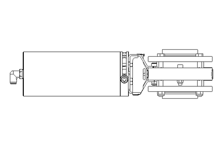 Butterfly valve BD DN065 FVF NC E