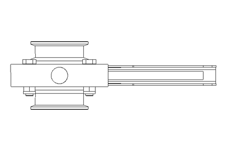 Butterfly valve B OD2.0 CVC MA E