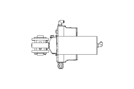 Butterfly valve BR DN025 FVF NC E