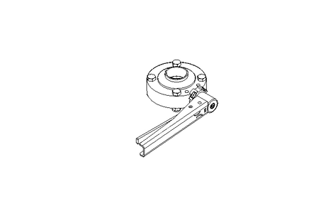 Butterfly valve B OD1.5 WVW MA E