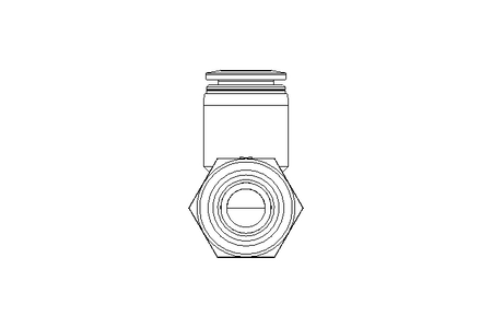 Elbow screw-in connector QSL-G1/4-8-K-CS