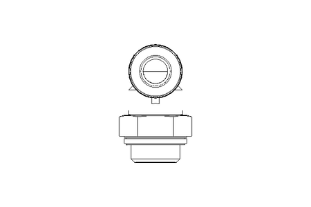 Elbow screw-in connector