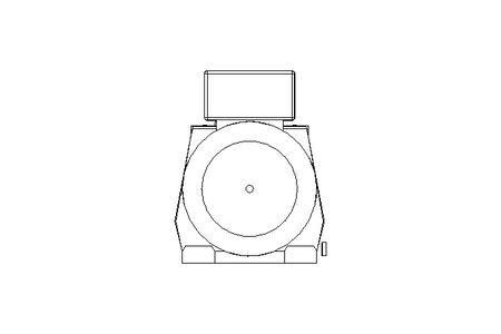 Motorreductor coaxial 0,55kW 47 1/min