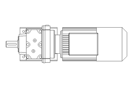 Motorid.ingranaggi cilind 0,55kW 47