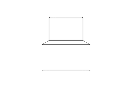 Luva redutora roscada 1x1/2 DIN 2986