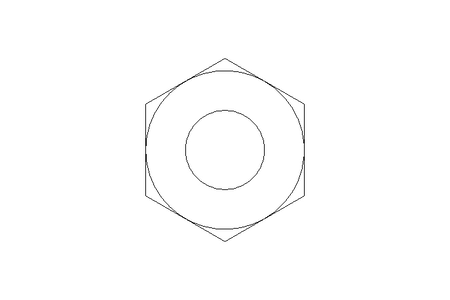 Écrou hexagonal M6 A2 DIN982