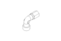Pipe screw connector LL 610 R1/8" 1.4571