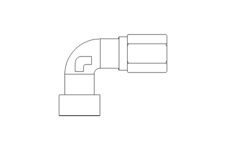 Conector roscado p/ tubos LL 610 R1/8"