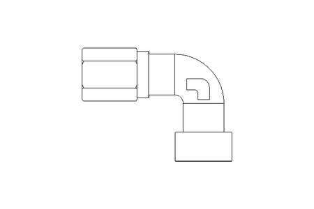 Conector roscado p/ tubos LL 610 R1/8"