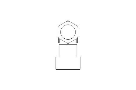 Pipe screw connector LL 610 R1/8" 1.4571