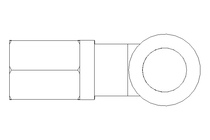 管道螺栓紧固装置 LL 610 R1/8" 1.4571 DIN2353