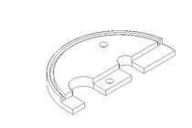 FRONT LEFT PUMP NET CLOSURE COVER 099X008 ANTICORODAL 100