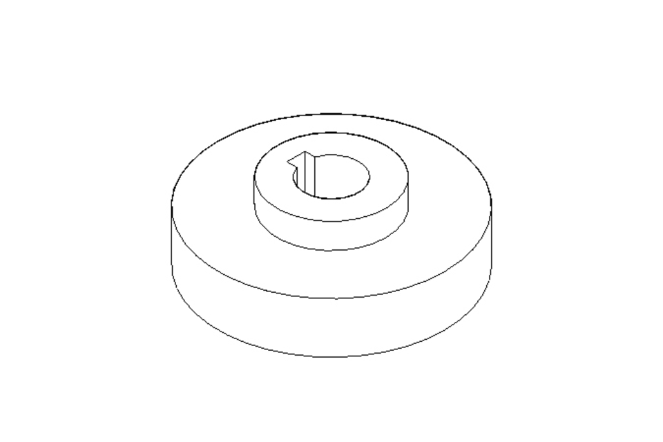 REWINDER SUPPORT PULLEY Z040 AT05 ANTICORODAL