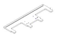 SYMMETRICAL DIVERTER PLATE 0792X0275X015 ANTICORODAL 1