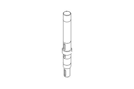 REEL SUPPORT SHAFT 025X0200 AISI 420