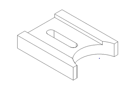 CAM STOP BRACKET 075X060X015 ANTICORODAL