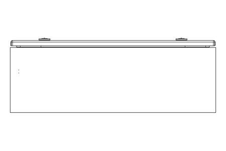 Caixa de comando 600x600x210mm