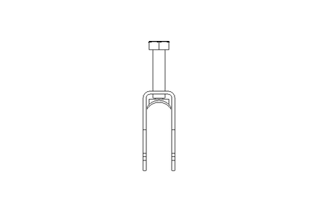 cable clamp BBS  8 - 12 MM